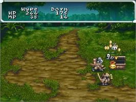 In game image of Star Ocean on the Nintendo SNES.