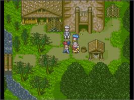 In game image of Tengai Makyou Zero on the Nintendo SNES.