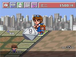 In game image of Tower Dream on the Nintendo SNES.