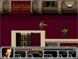 In game image of True Lies on the Nintendo SNES.
