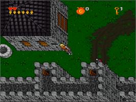 In game image of Ultima VII: The Black Gate on the Nintendo SNES.