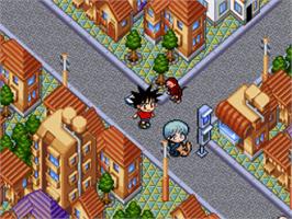 In game image of Youchien Senki Madara on the Nintendo SNES.