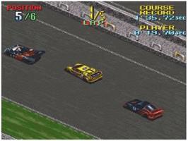 In game image of Zen Nippon Gt Senshuken on the Nintendo SNES.