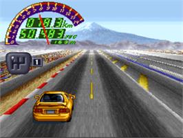 In game image of Zero 4 Champ Rr-z on the Nintendo SNES.