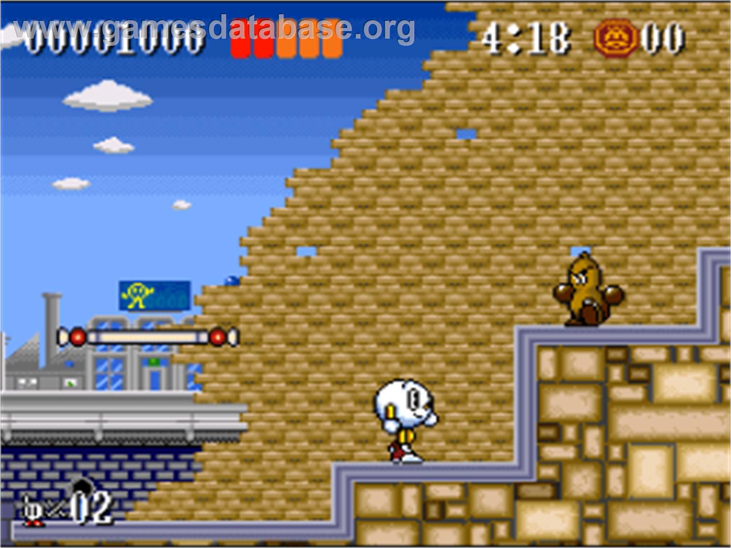 Action Pachio Otto - Nintendo SNES - Artwork - In Game