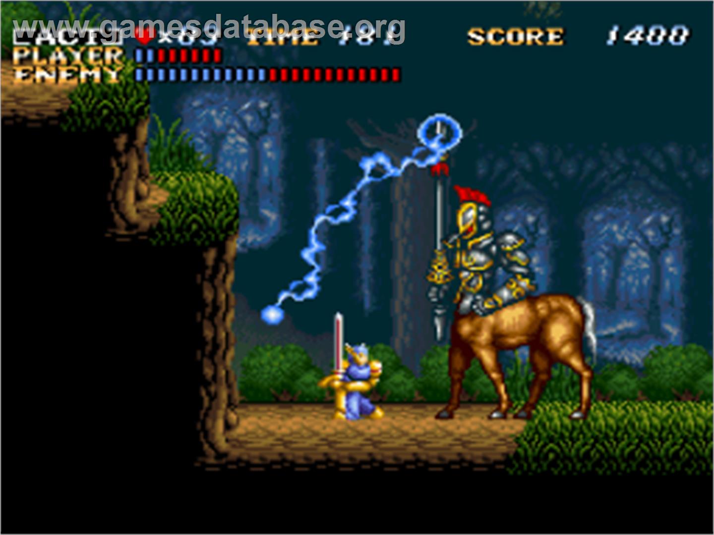 Actraiser - Nintendo SNES - Artwork - In Game