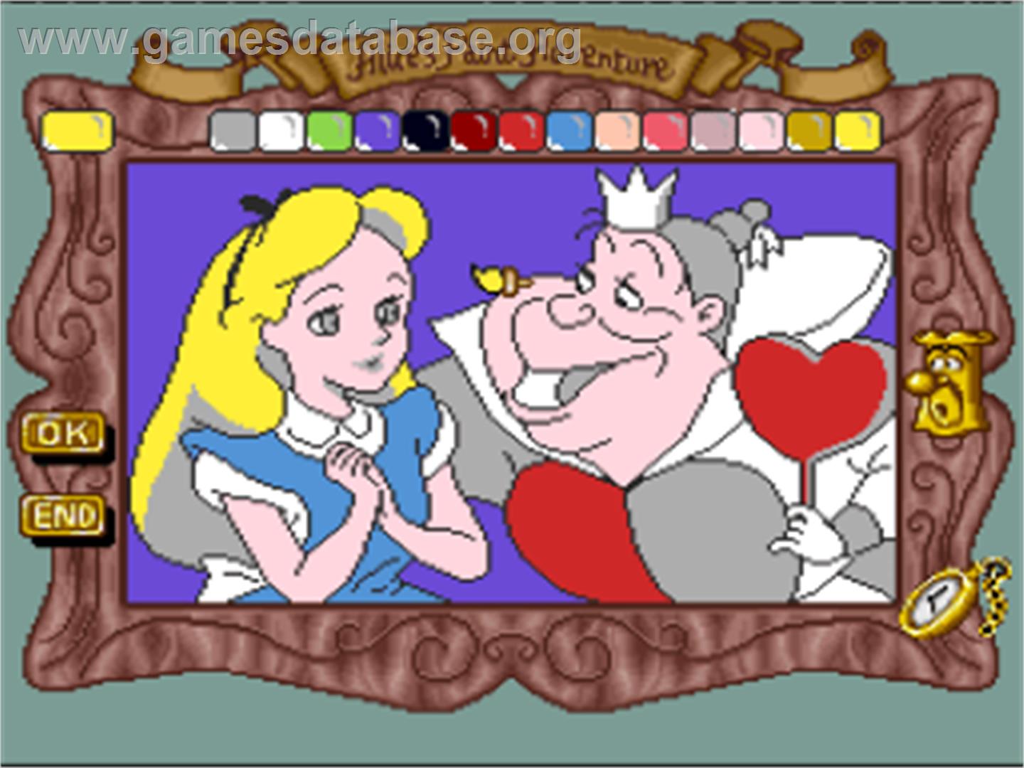 Alice no Paint Adventure - Nintendo SNES - Artwork - In Game
