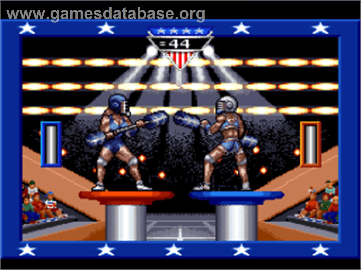 American Gladiators - Nintendo SNES - Artwork - In Game
