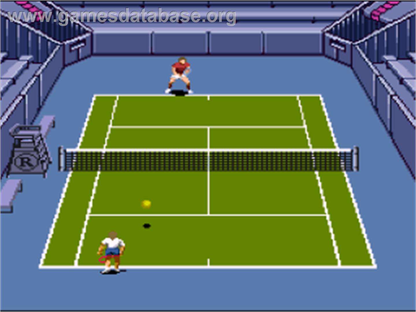 Andre Agassi Tennis - Nintendo SNES - Artwork - In Game