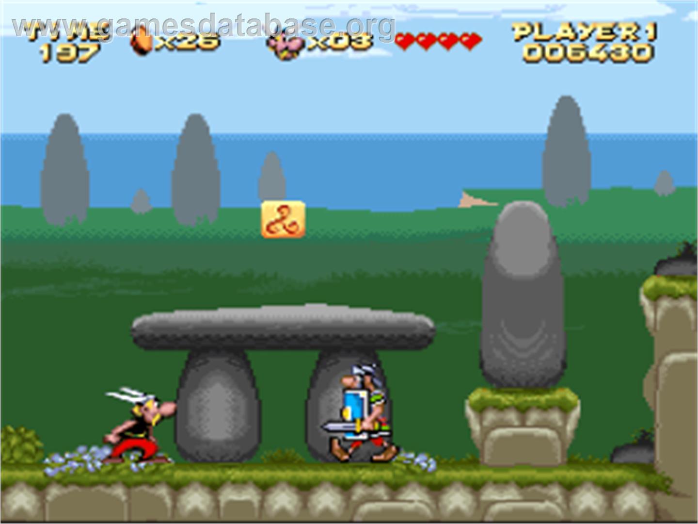 Astérix - Nintendo SNES - Artwork - In Game