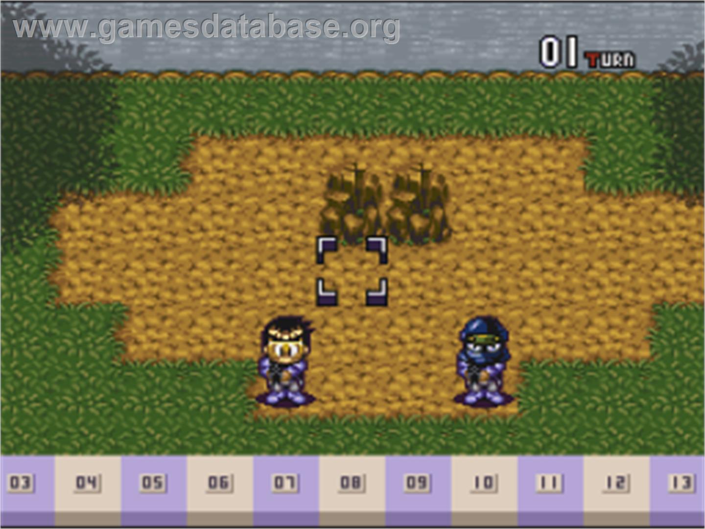 Ball Bullet Gun: Survival Game Simulation - Nintendo SNES - Artwork - In Game