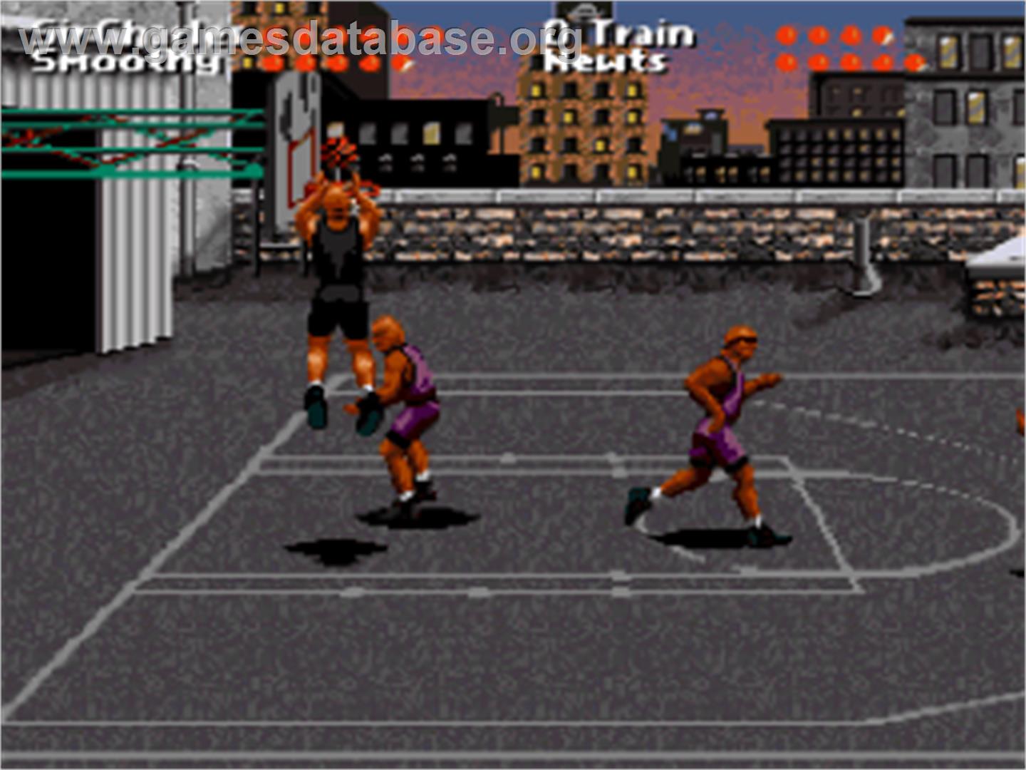 Barkley no Power Dunk - Nintendo SNES - Artwork - In Game