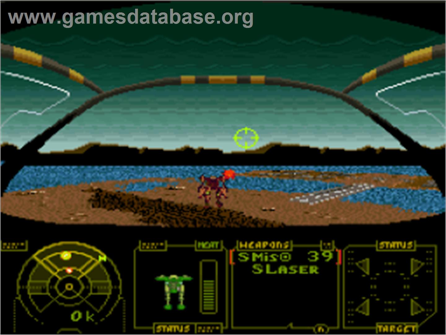BattleTech: A Game of Armored Combat - Nintendo SNES - Artwork - In Game