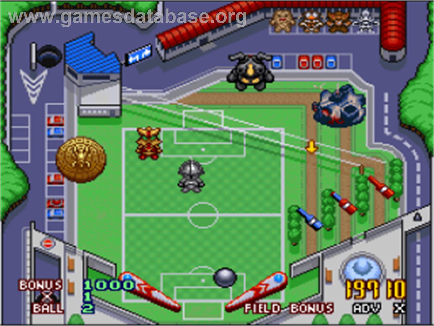 Battle Pinball - Nintendo SNES - Artwork - In Game