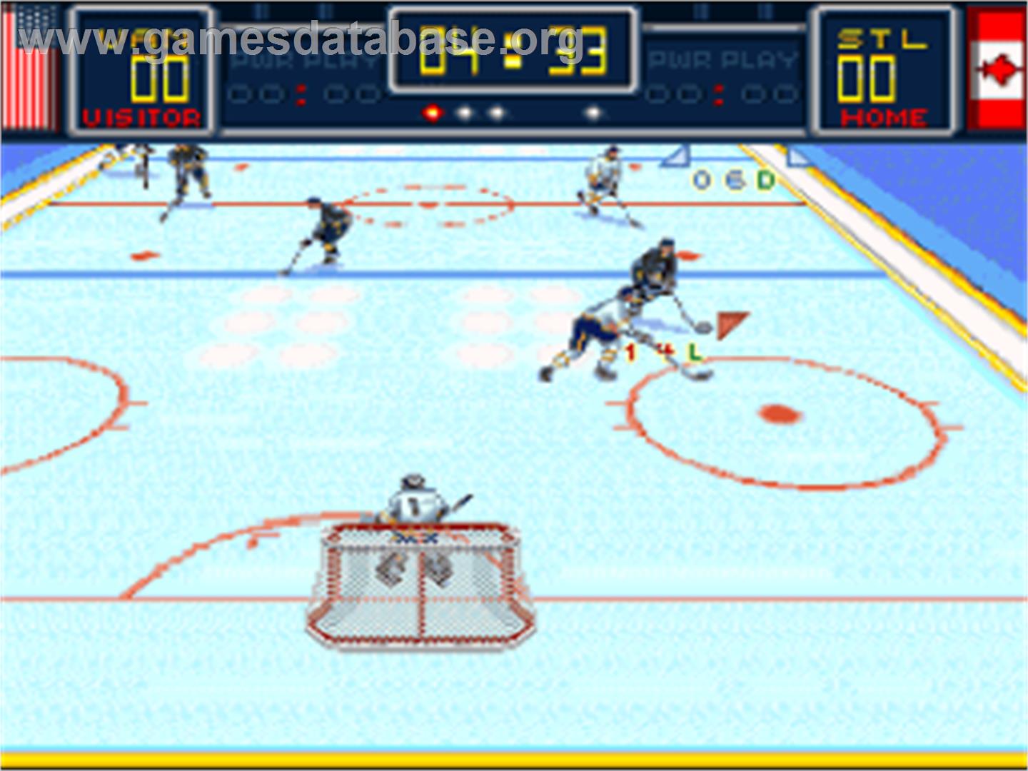 Brett Hull Hockey - Nintendo SNES - Artwork - In Game