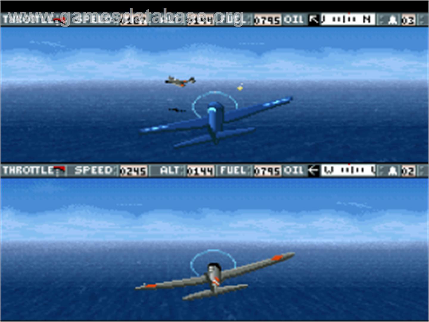 Carrier Aces - Nintendo SNES - Artwork - In Game