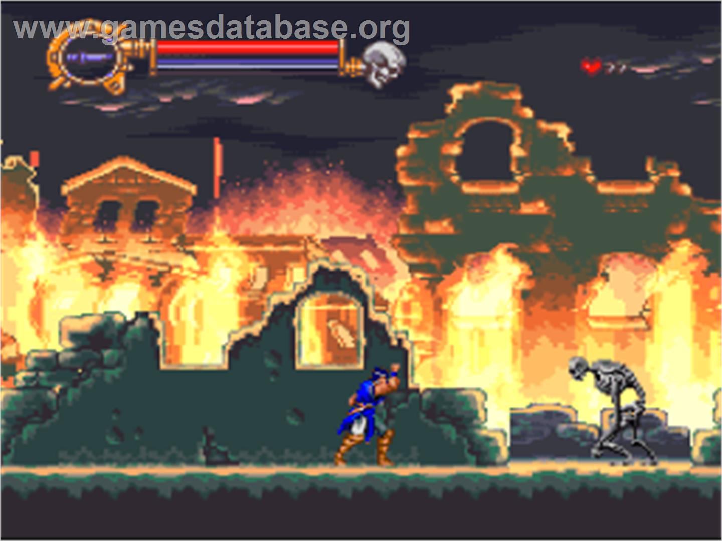 Castlevania: Vampire's Kiss - Nintendo SNES - Artwork - In Game