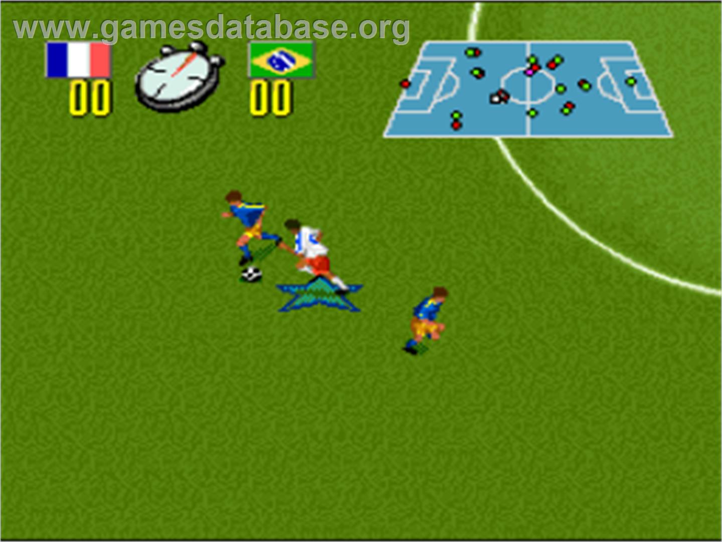 Champions World Class Soccer - Nintendo SNES - Artwork - In Game
