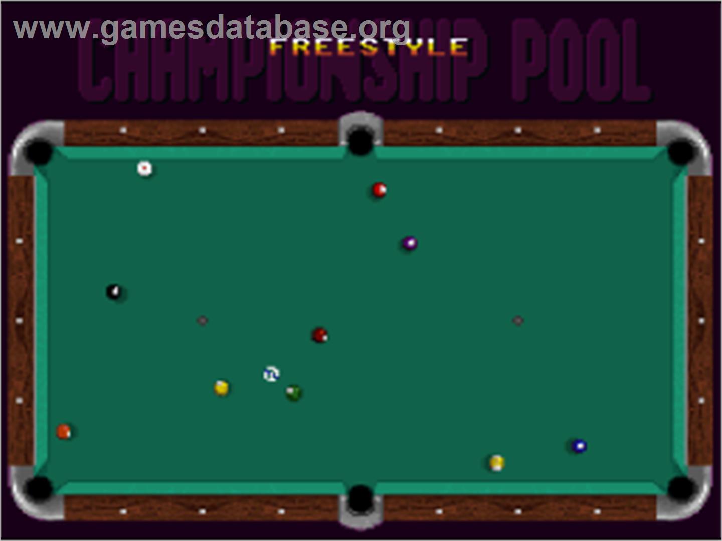 Championship Pool - Nintendo SNES - Artwork - In Game