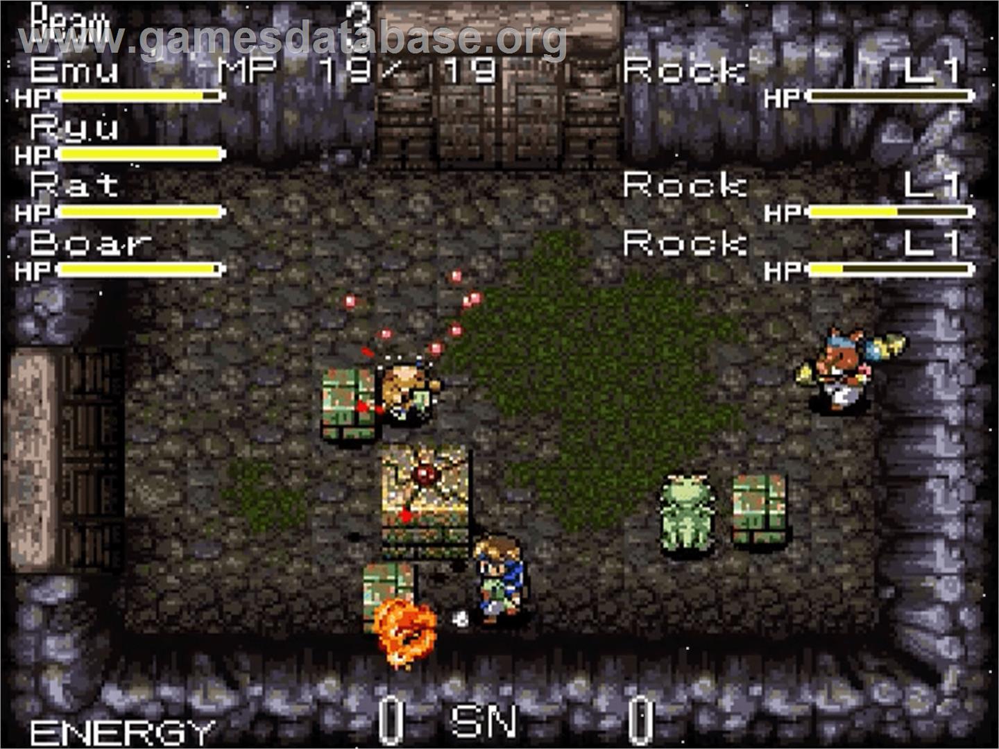 Chaos Seed: Fuusui Kairoki - Nintendo SNES - Artwork - In Game