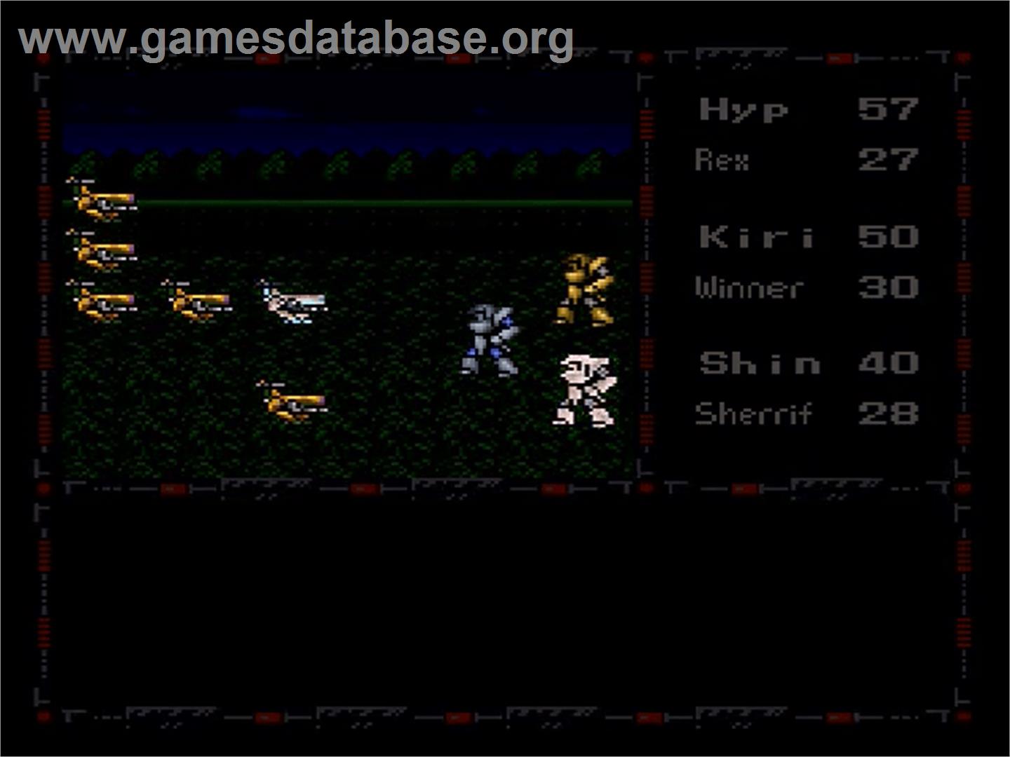 Cyber Knight - Nintendo SNES - Artwork - In Game