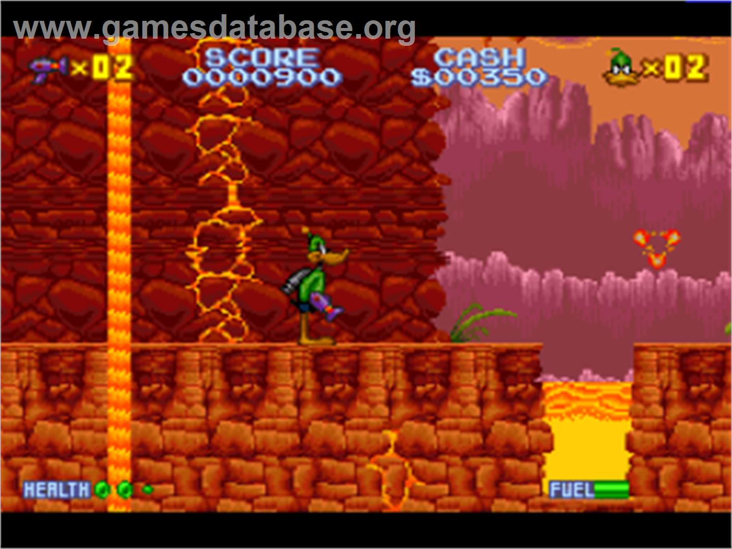 Daffy Duck: The Marvin Missions - Nintendo SNES - Artwork - In Game