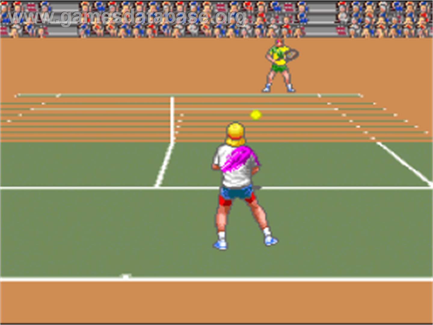 David Crane's Amazing Tennis - Nintendo SNES - Artwork - In Game