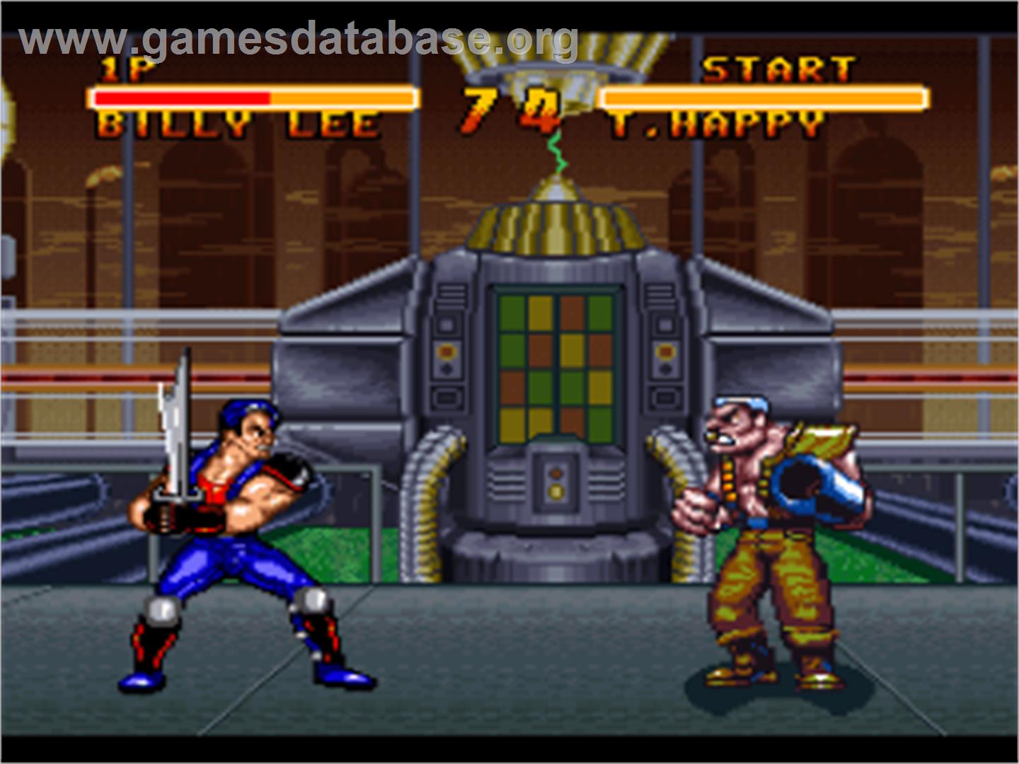 Double Dragon V: The Shadow Falls - Nintendo SNES - Artwork - In Game