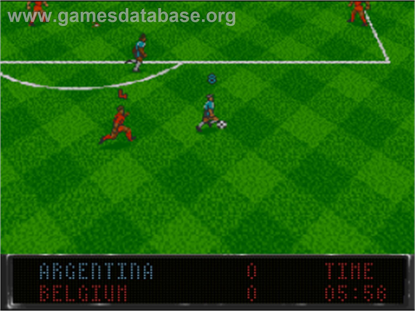 Elite Soccer - Nintendo SNES - Artwork - In Game