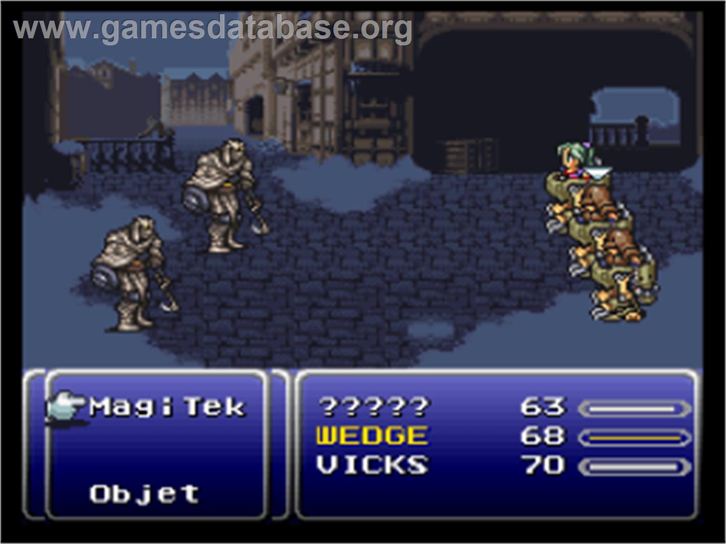 Final Fantasy 6 - Nintendo SNES - Artwork - In Game