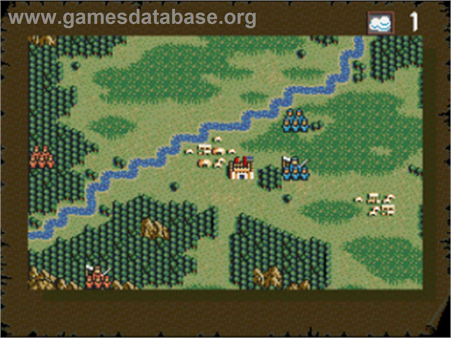 Genghis Khan 2 - Clan Of The Grey Wolf - Nintendo SNES - Artwork - In Game