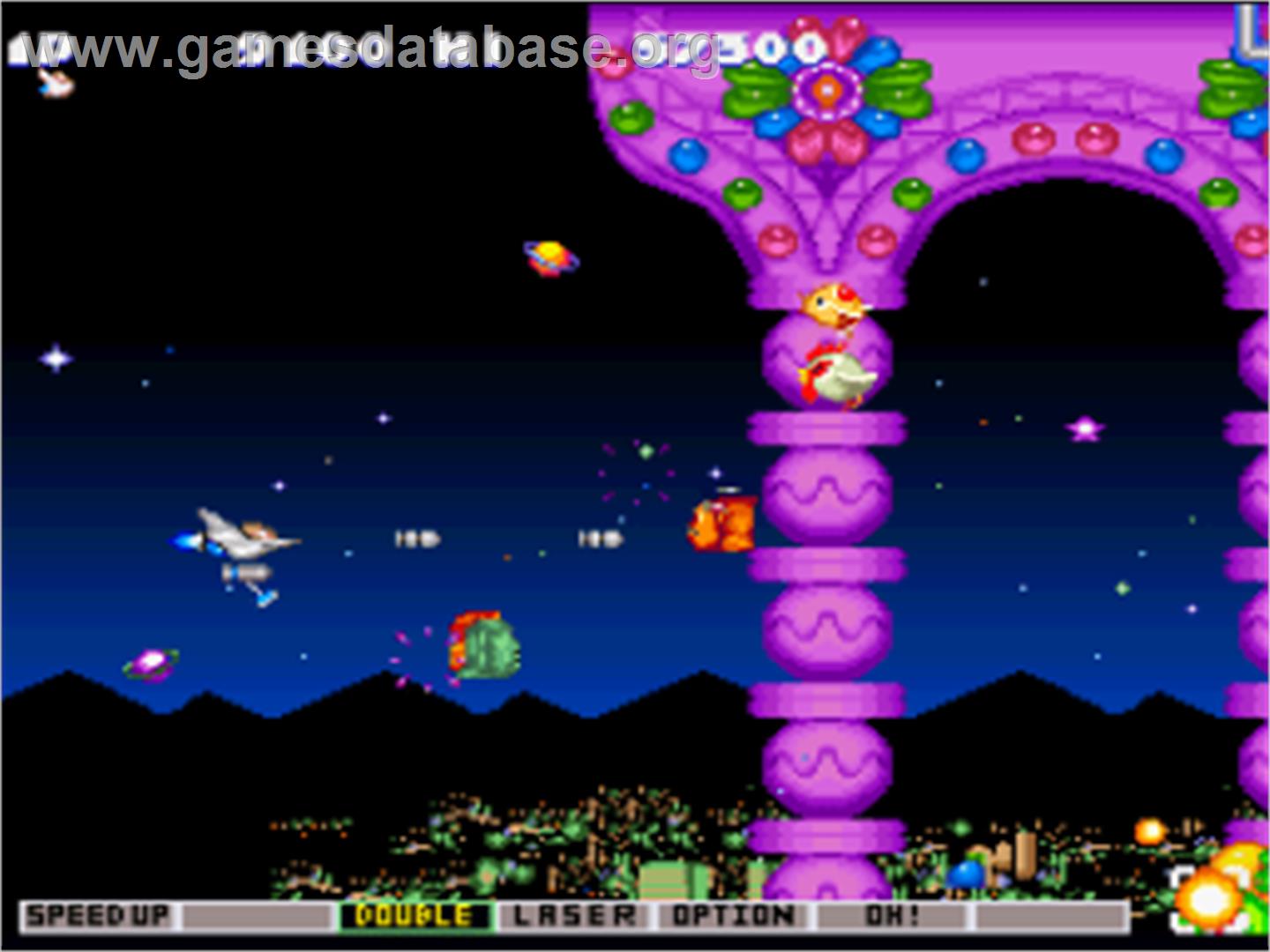 Gokujou Parodius - Nintendo SNES - Artwork - In Game