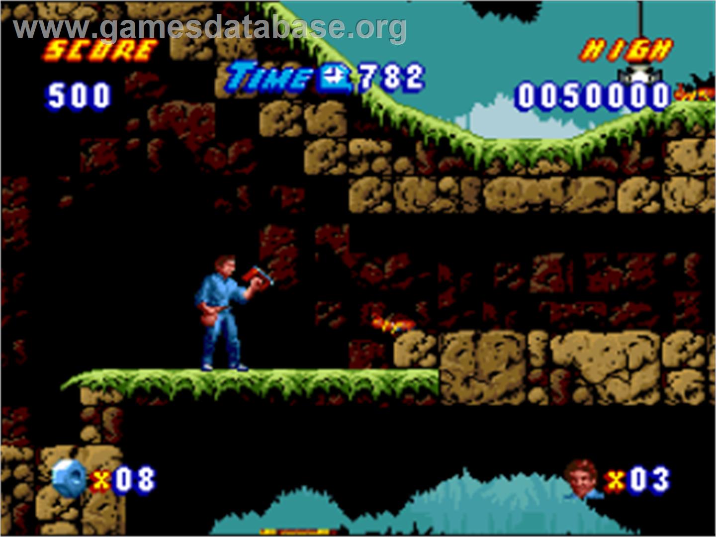 Home Improvement - Power Tool Pursuit - Nintendo SNES - Artwork - In Game