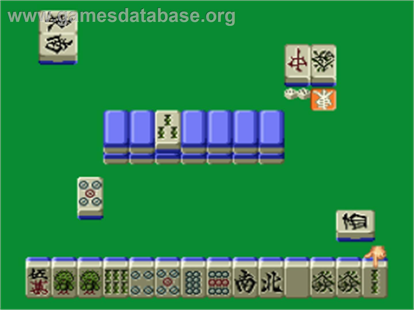 Honkaku Mahjong - Tetsuman - Nintendo SNES - Artwork - In Game