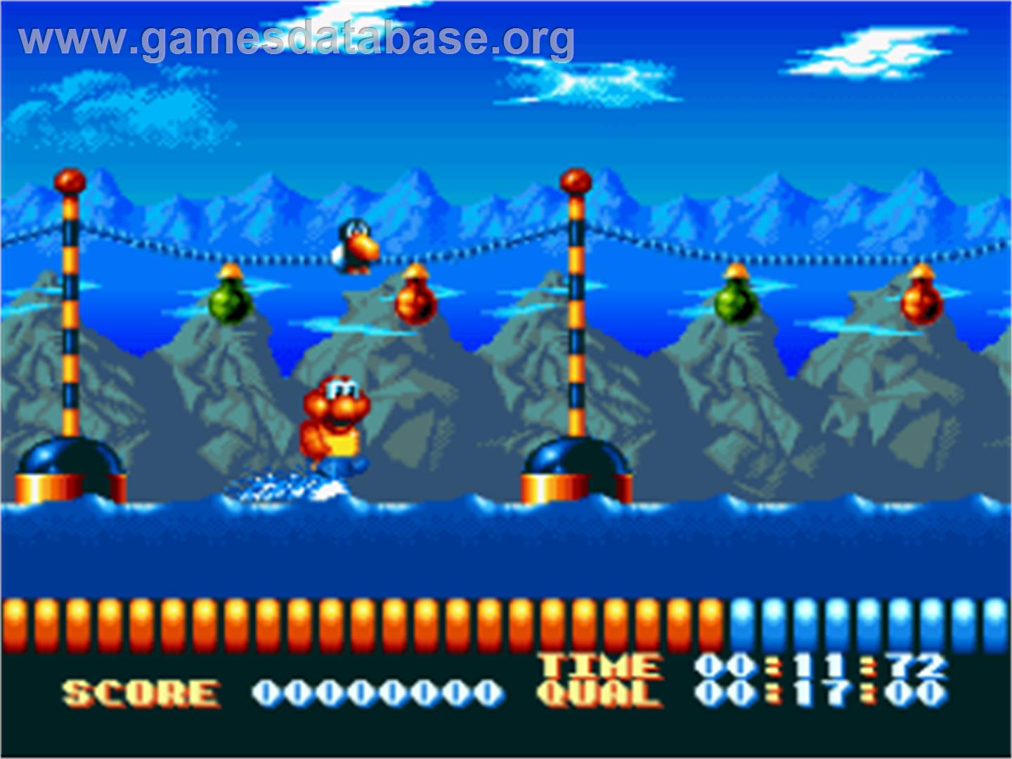 James Pond's Crazy Sports - Nintendo SNES - Artwork - In Game
