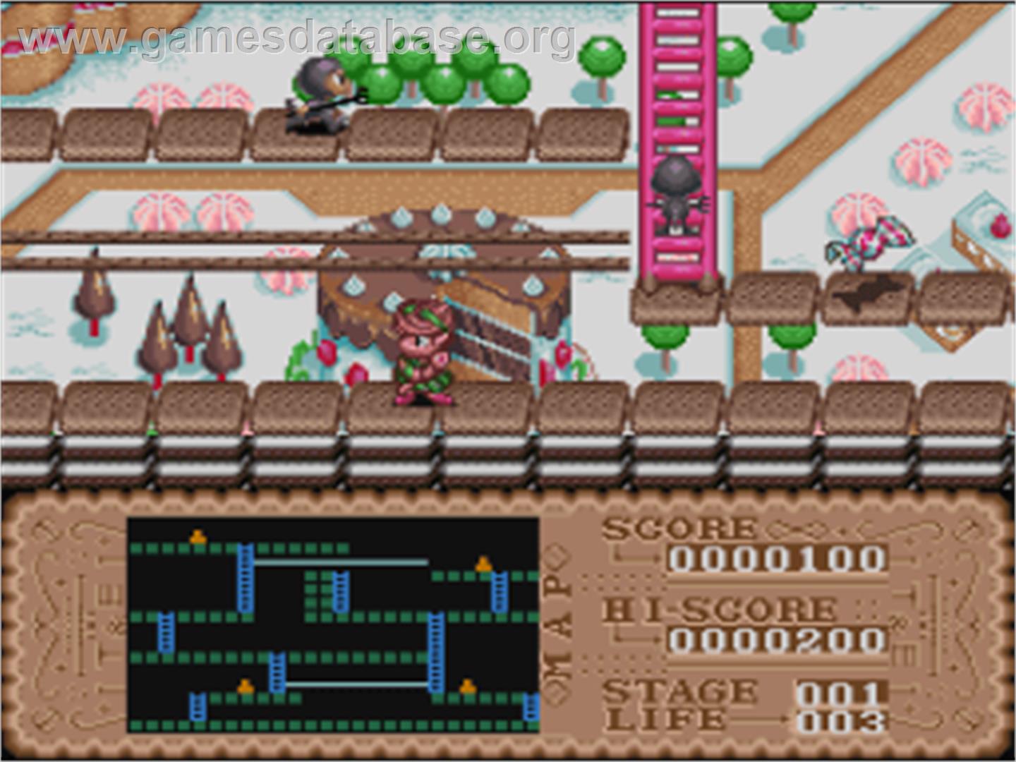 Lode Runner Twin: Justy to Liberty no Daibouken - Nintendo SNES - Artwork - In Game