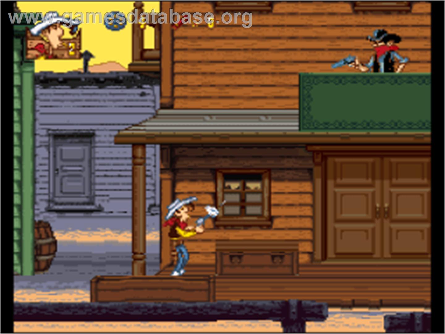 Lucky Luke - Nintendo SNES - Artwork - In Game