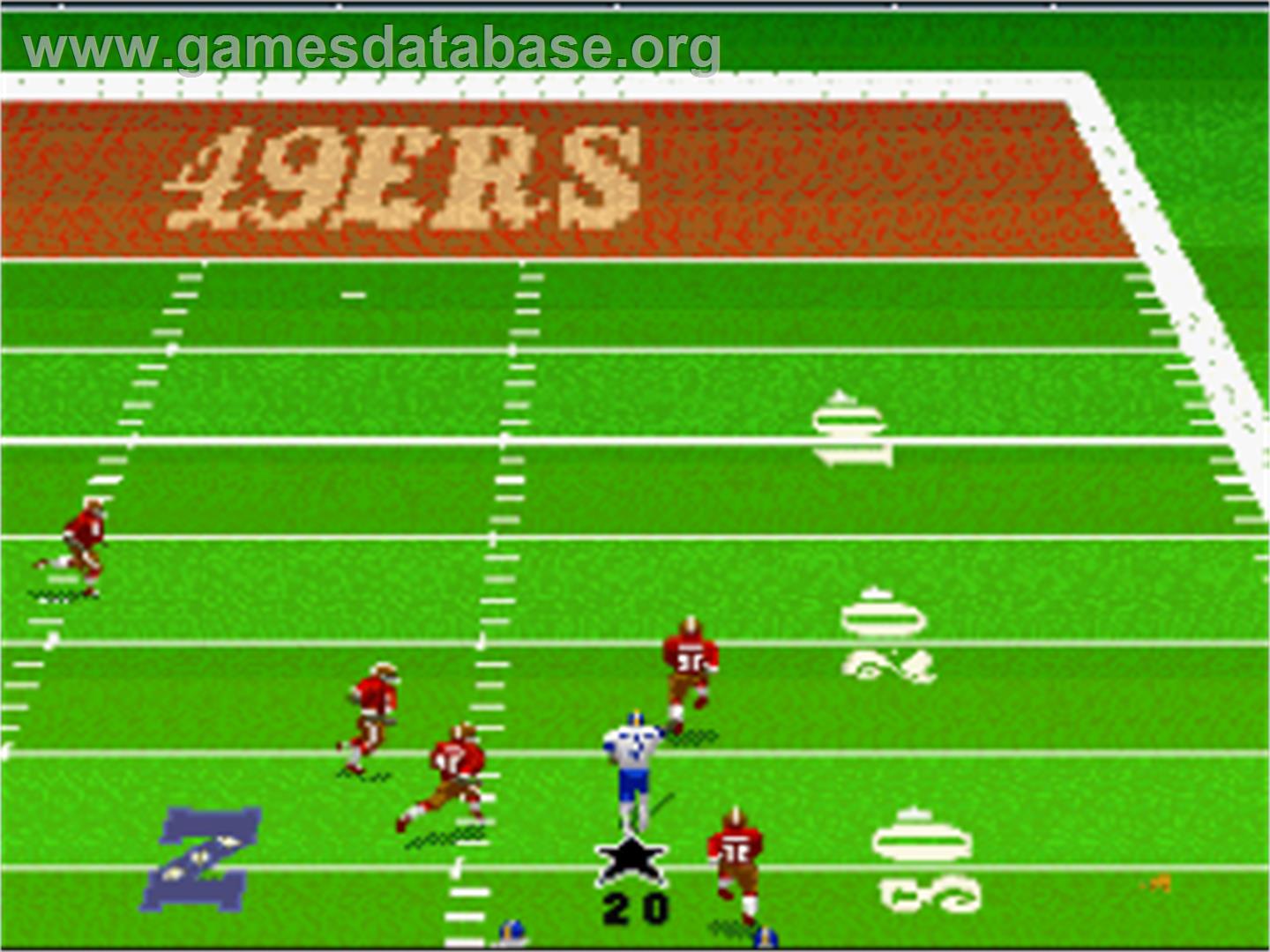 Madden NFL '96 - Nintendo SNES - Artwork - In Game
