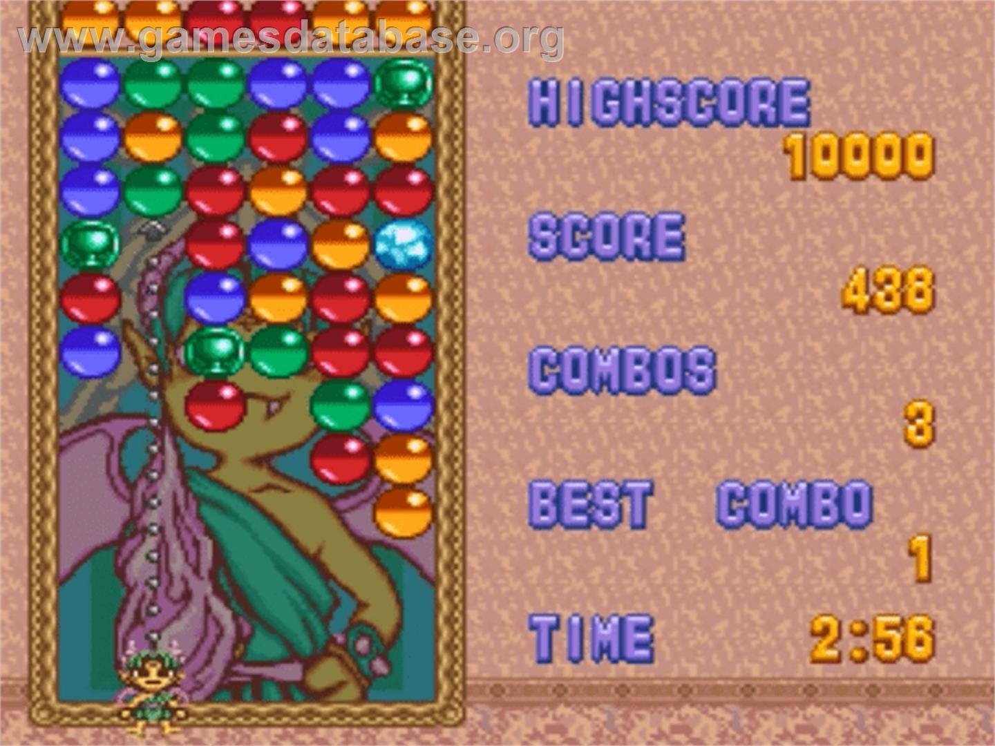Magical Drop - Nintendo SNES - Artwork - In Game
