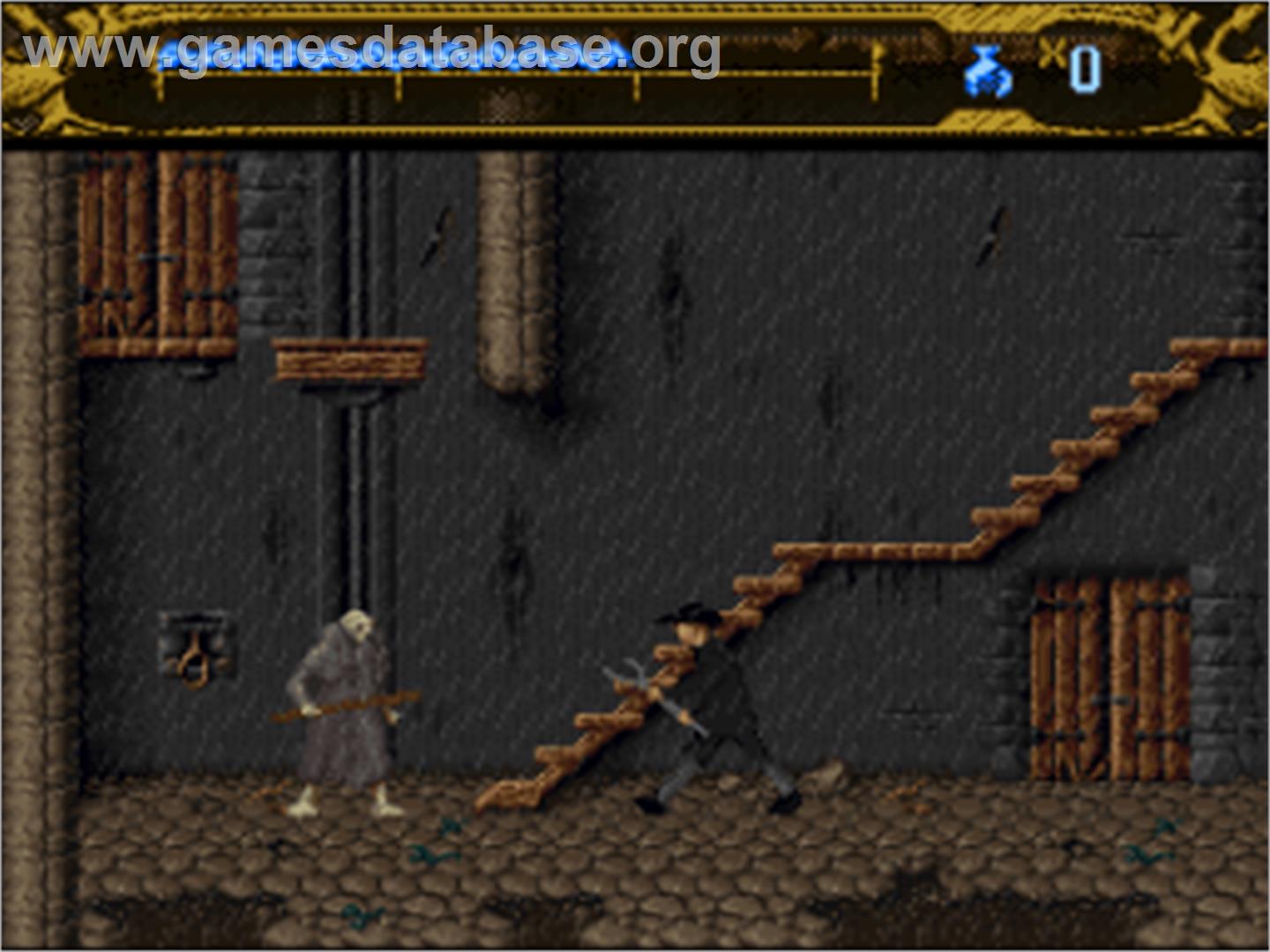 Mary Shelley's Frankenstein - Nintendo SNES - Artwork - In Game