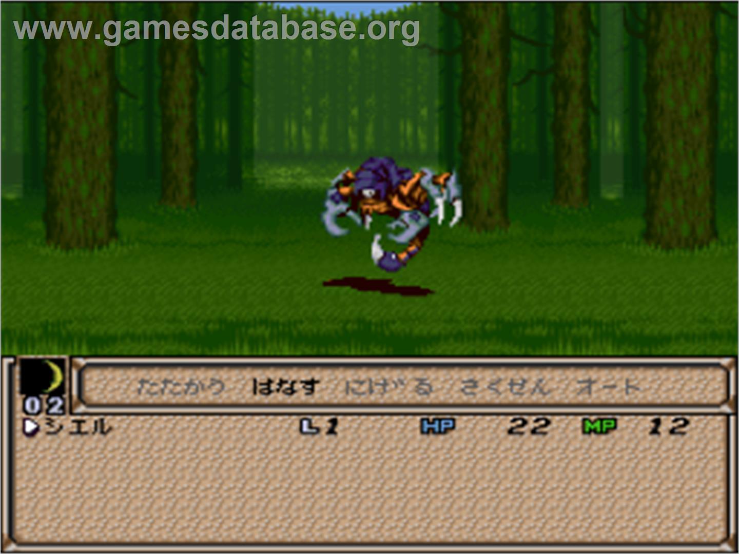 Megami Tensei Gaiden: Last Bible III - Nintendo SNES - Artwork - In Game