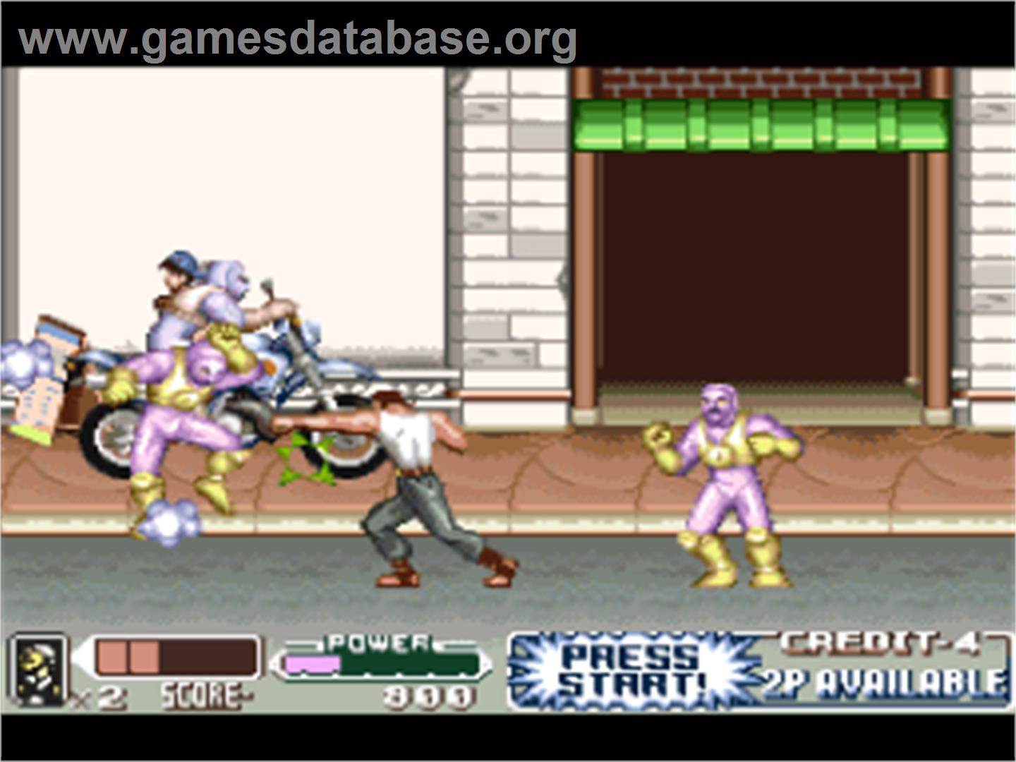 Mighty Morphin Power Rangers - The Movie - Nintendo SNES - Artwork - In Game