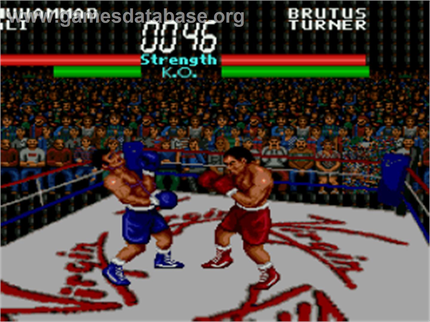 Muhammad Ali Heavyweight Boxing - Nintendo SNES - Artwork - In Game