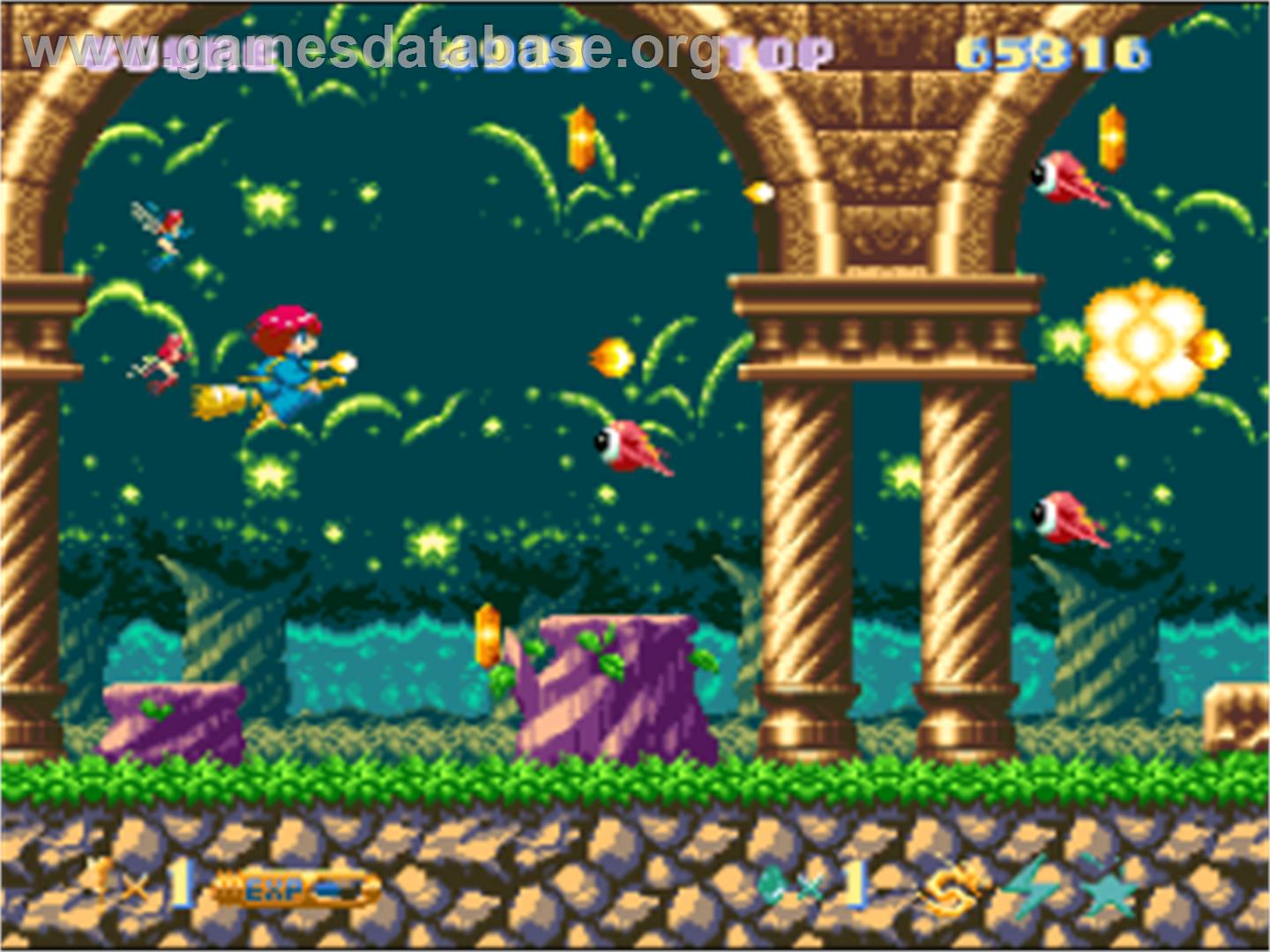 Märchen Adventure Cotton 100% - Nintendo SNES - Artwork - In Game