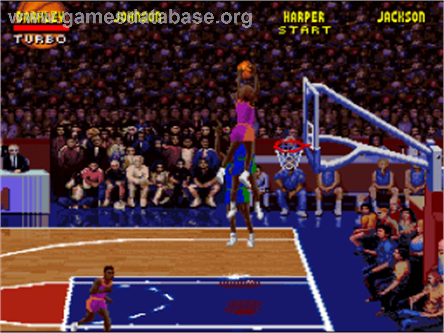 NBA Jam - Nintendo SNES - Artwork - In Game