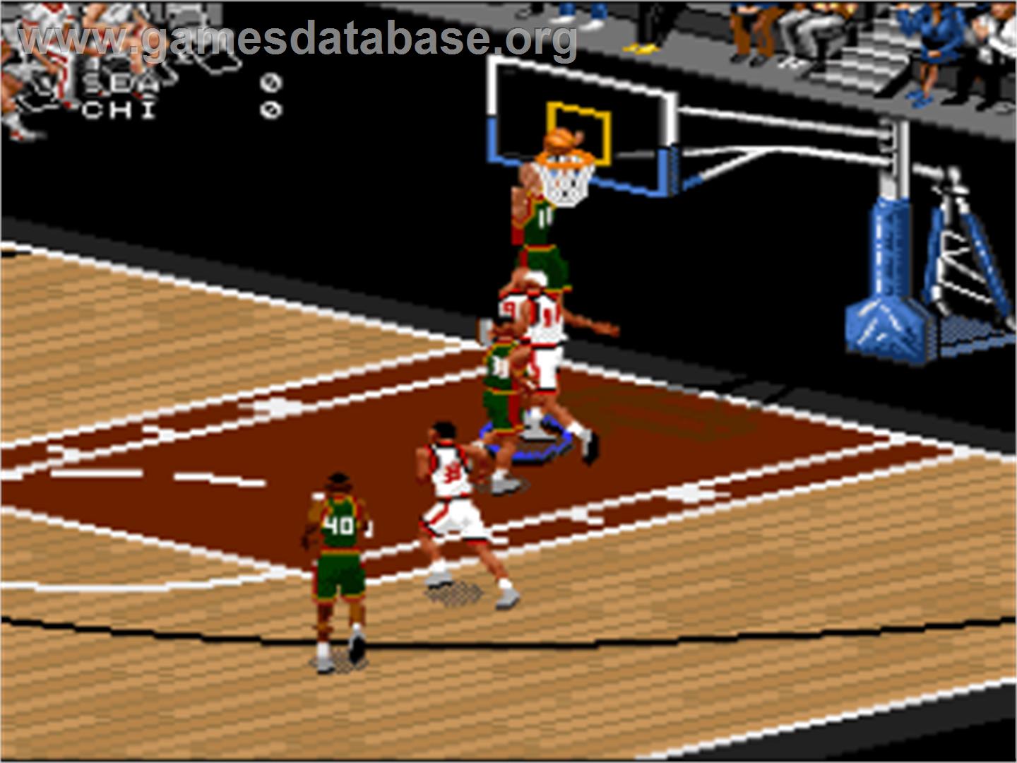 NBA Live '97 - Nintendo SNES - Artwork - In Game
