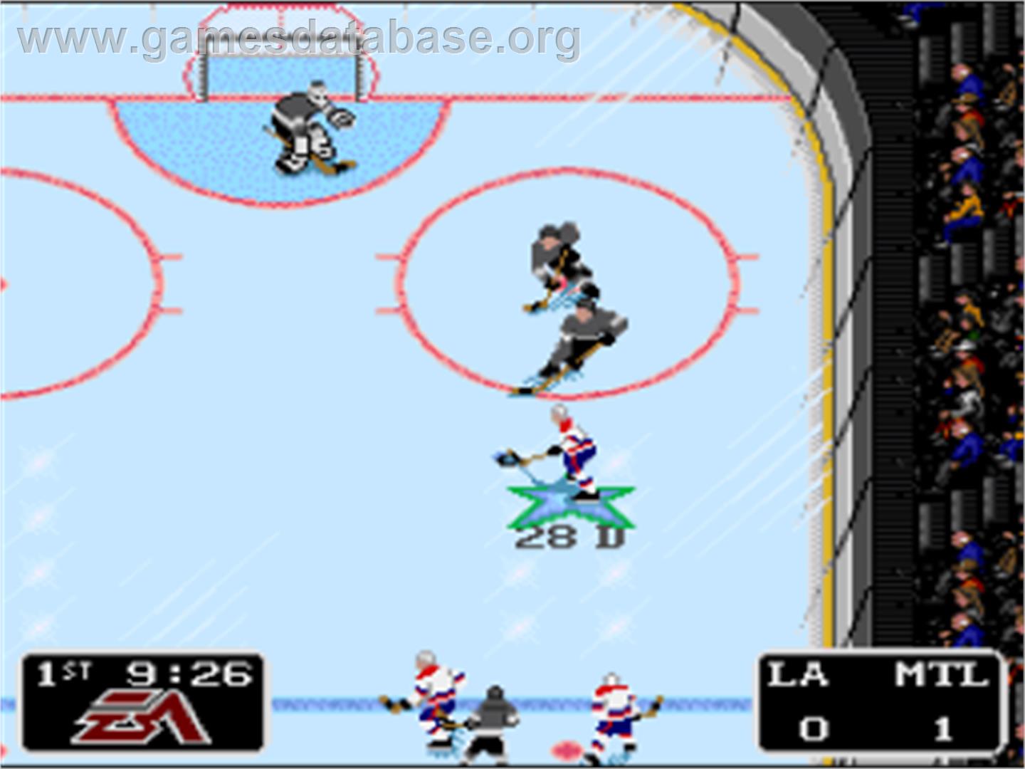 NHL Hockey '94 - Nintendo SNES - Artwork - In Game