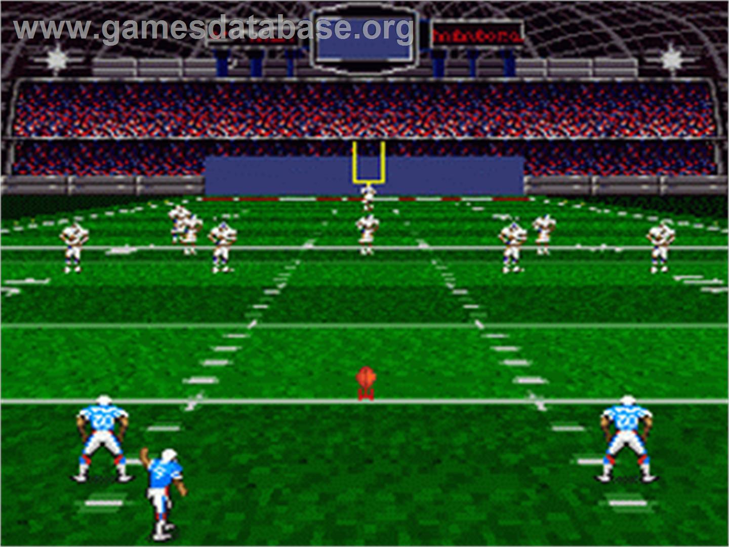 Nfl Football - Nintendo SNES - Artwork - In Game