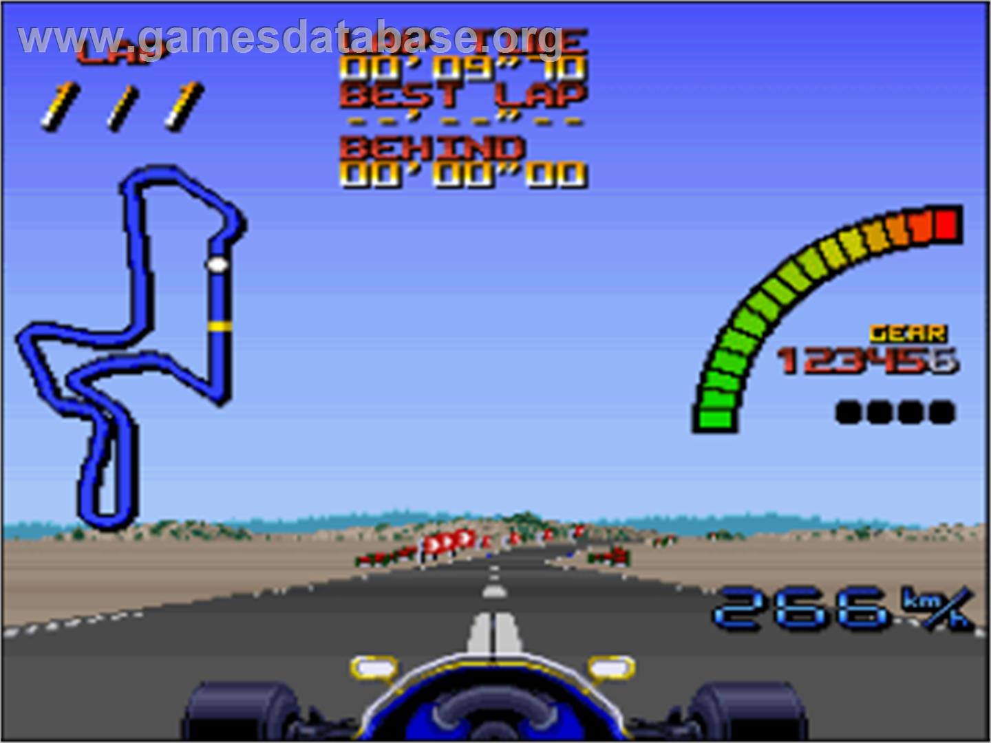 Nigel Mansell's World Championship Racing - Nintendo SNES - Artwork - In Game