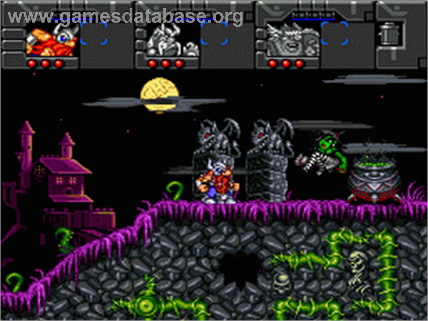 Norse by Norse West: The Return of the Lost Vikings - Nintendo SNES - Artwork - In Game